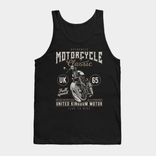 Vintage Motorcycles Tank Top